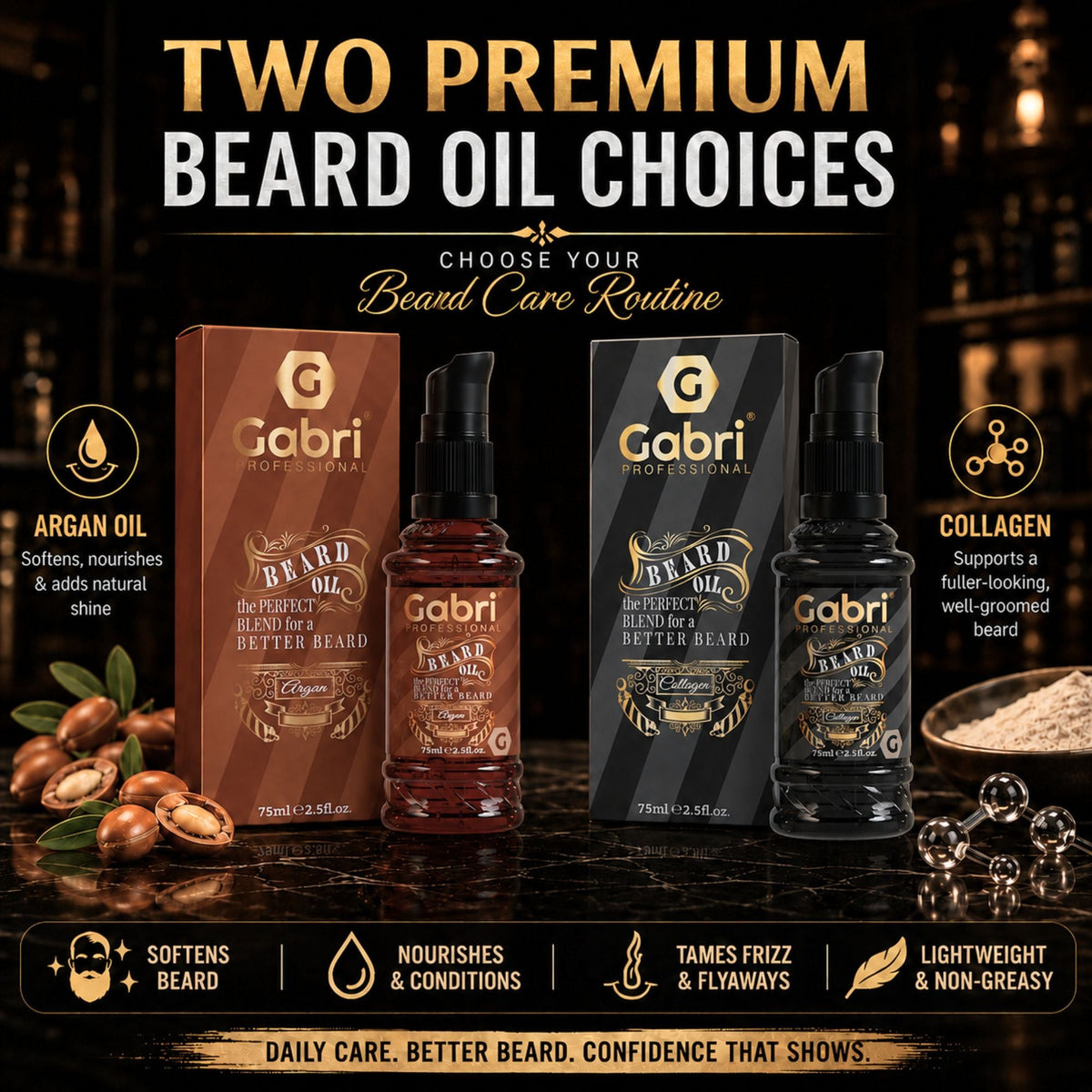 Gabri Professional Baardolie Argan Oil 75ml