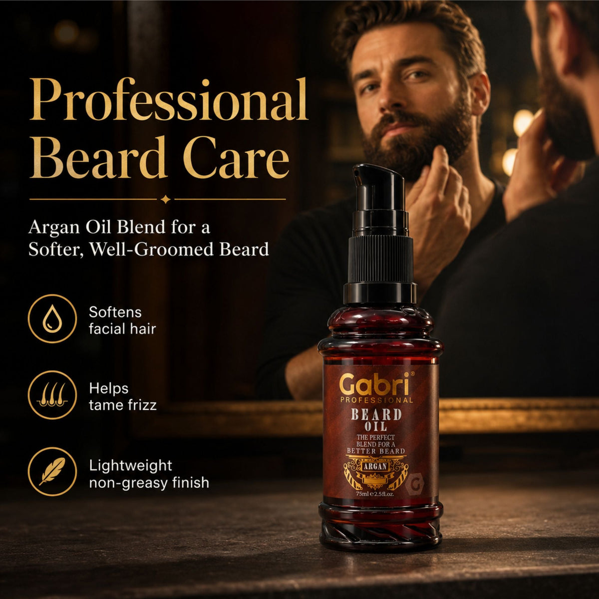 Gabri Professional Baardolie Argan Oil 75ml