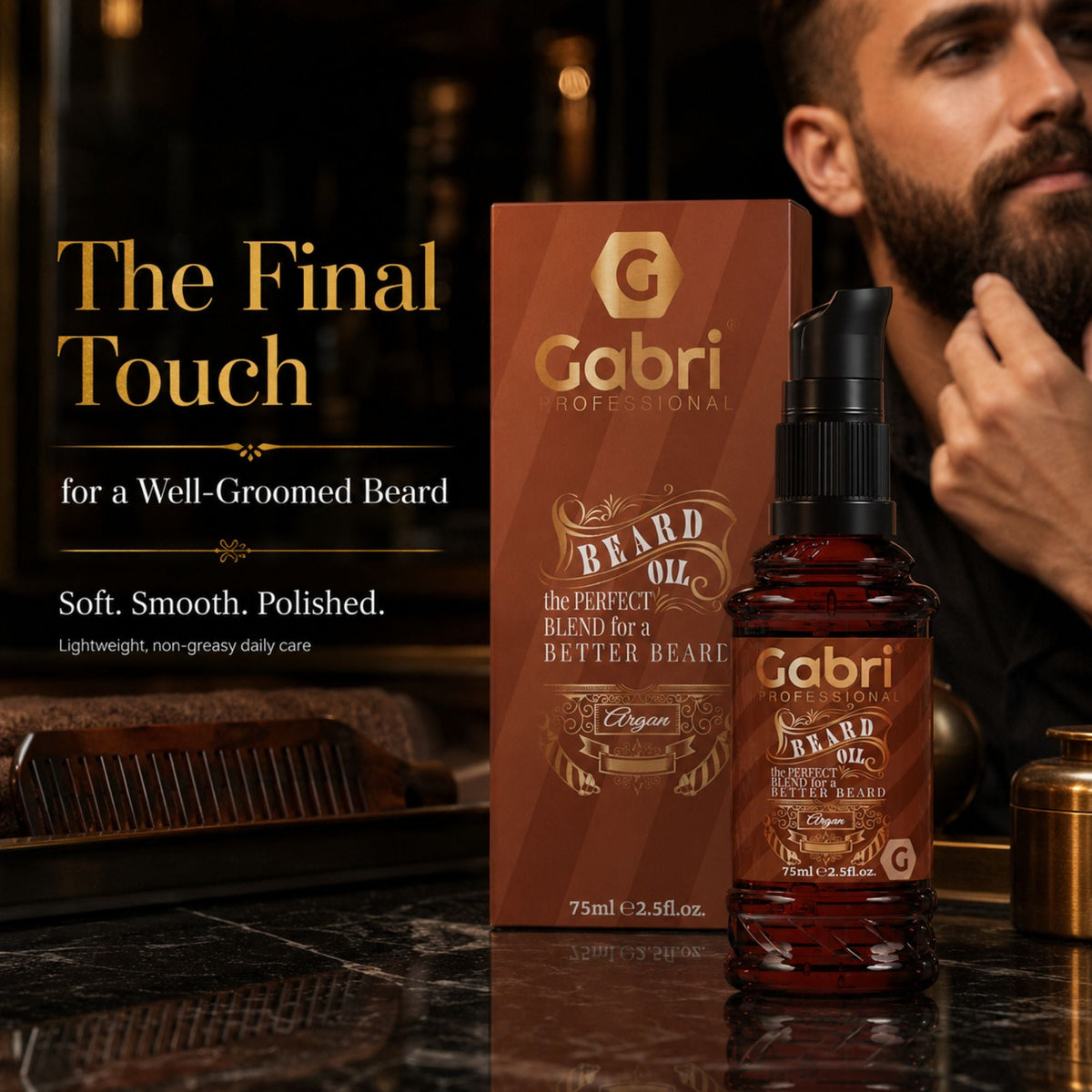 Gabri Professional Baardolie Argan Oil 75ml