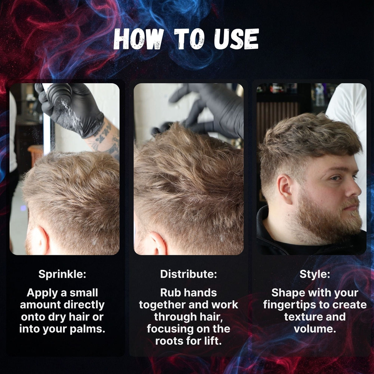 Gabri Professional Hair Styling Powder Volume & Styling 21g