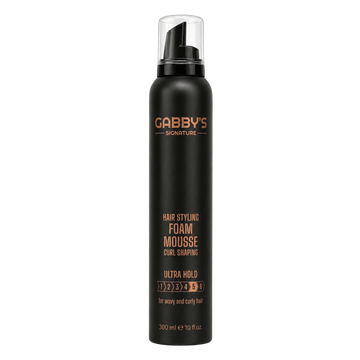 Gabby's Signature Hair Styling Foam Mousse Ultra Hold 300ml